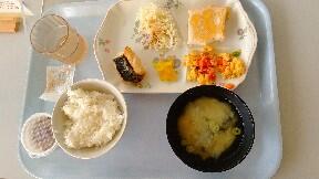 今日の朝ごはん