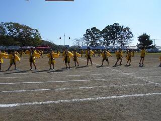 ４年生のソーラン節の様子