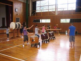 元気太鼓練習風景