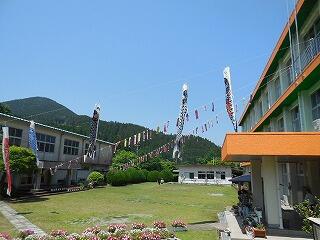 こいのぼりの様子