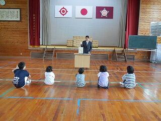 全校児童の様子