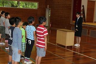 教育実習あいさつ