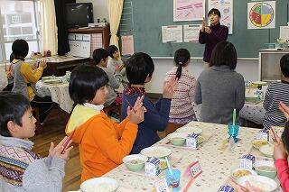 箸の持ち方指導