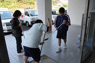 大窪公民館清掃