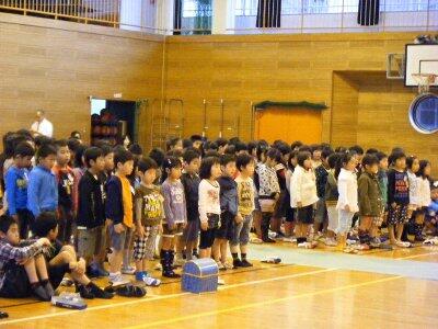 １年生との対面式