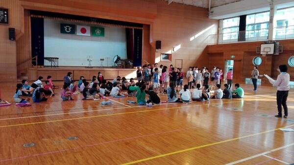 練習中の様子です。