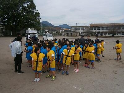 待機中の様子です。