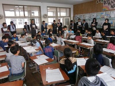 研究授業の様子です。