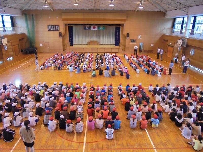 避難訓練の様子