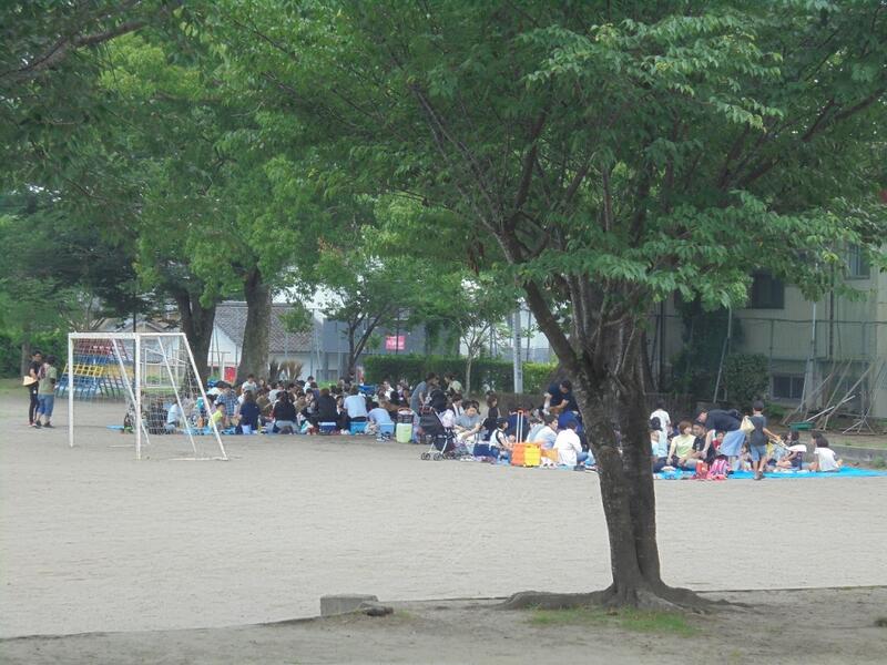 学級懇親会の様子