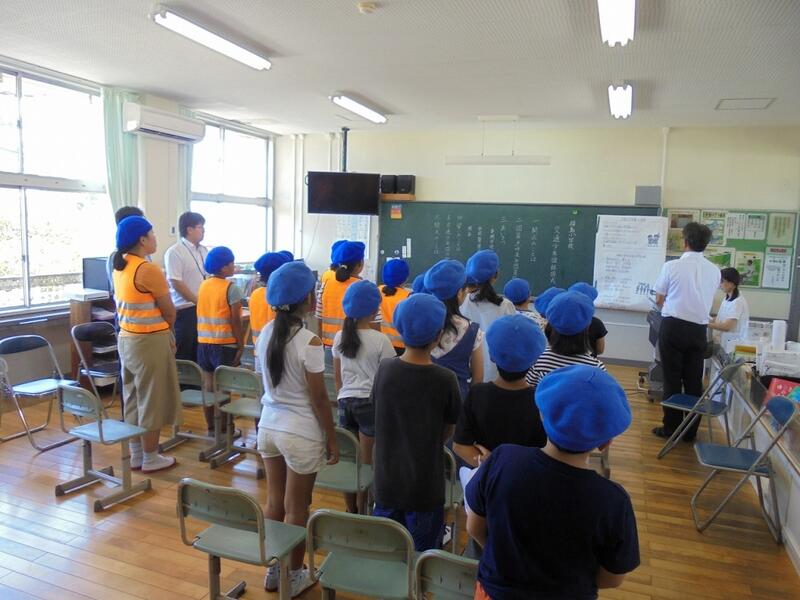 交通少年団結団式