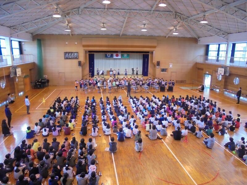 表現集会４年生の様子