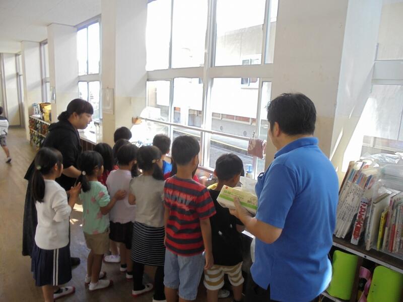 手洗い教室の様子