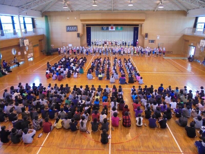 表現集会２年生の様子