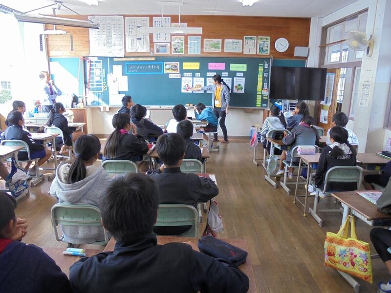 食育の授業の様子