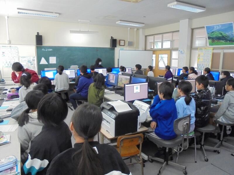 プログラミン教育の授業の様子