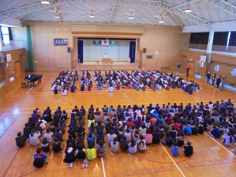 ２学期終業式の様子