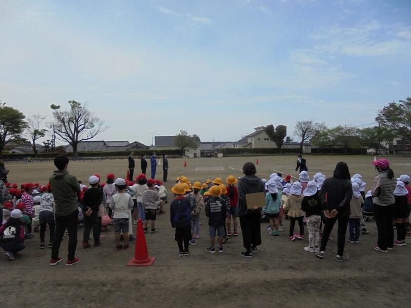 交通教室１・２年の様子