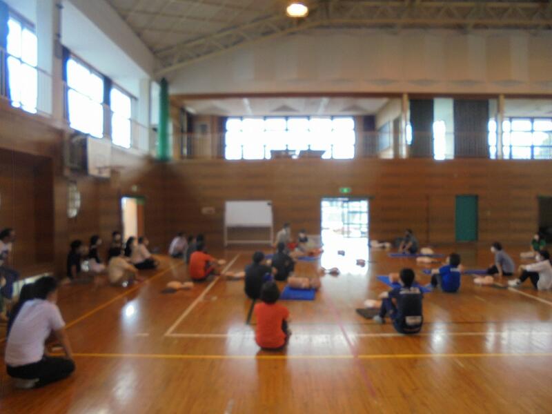 心肺蘇生法講習の様子