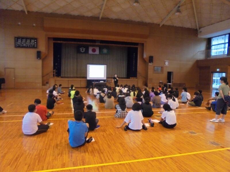 ＳＯＳの出し方教育の授業の様子