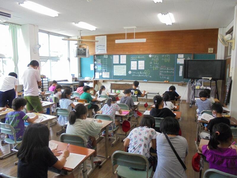 ９月参観日の様子