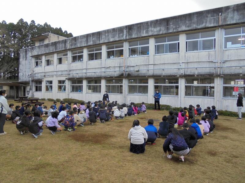 学年集会の様子１
