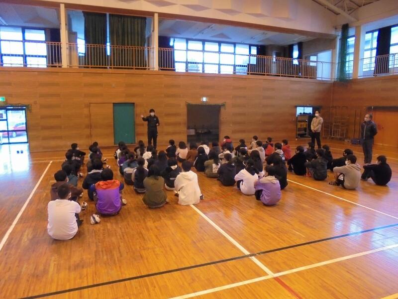 学年集会の様子２