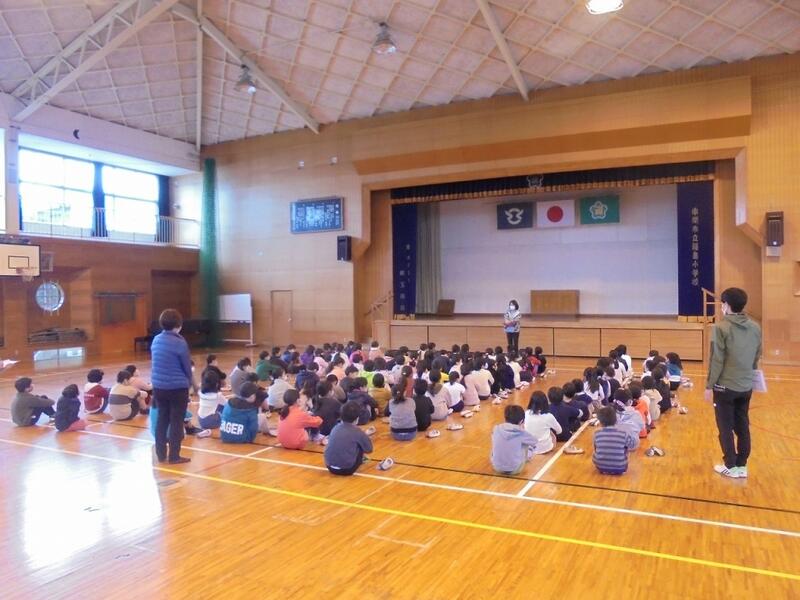 学年集会の様子１