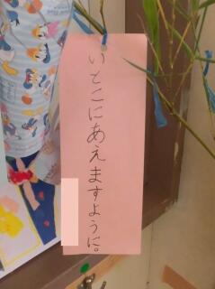 あなたは短冊にどんな言葉をのせますか？