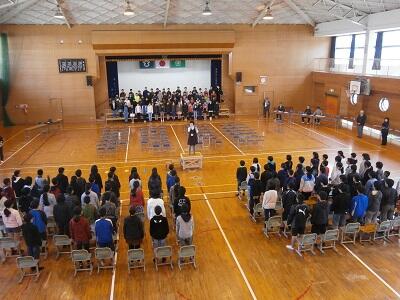 対面形式の様子です。