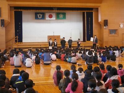 月目標についてのお話の様子です。