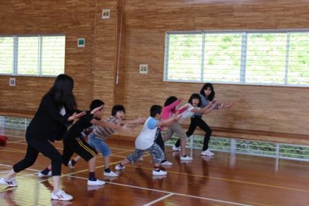 てべす踊り練習