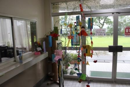 七夕かざり