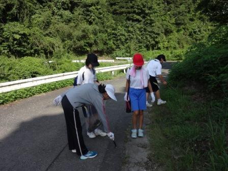 小中合同ボランティア活動