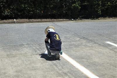 容赦ない、直射日光!!