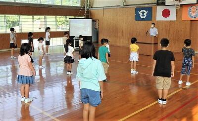 全員元気に、登校