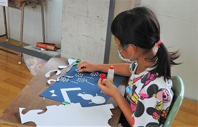 花火かな?!　雪だるま?!