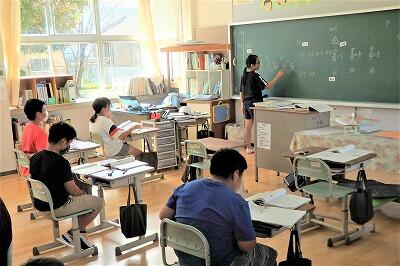 考えを書いていますね