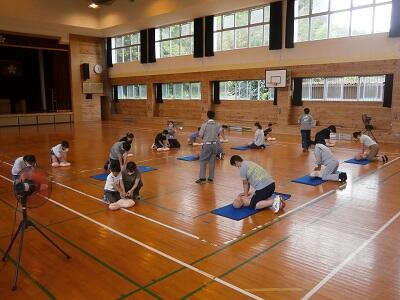 みんな真剣です。