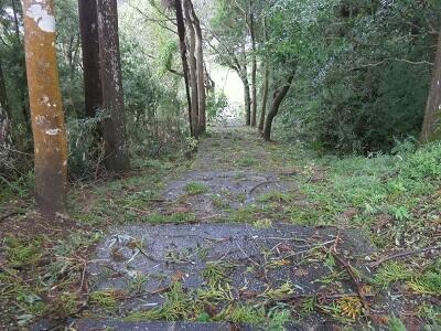 正門の階段です。 正門の階段です。