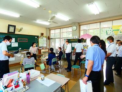 6年生算数の様子です。 6年生算数の様子です。