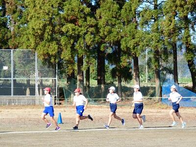 高学年女子の部です。