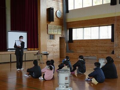 校長先生のお話です。