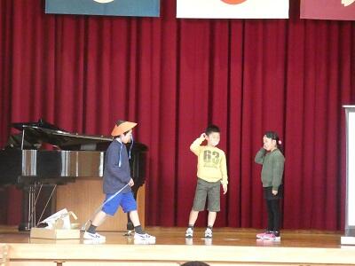 かさこじぞうの一場面です。