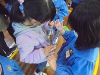 ２人であやとり楽しいな