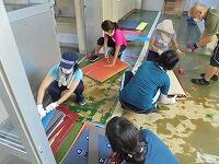 家庭科準備室の整理