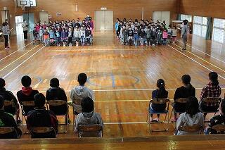 卒業式全体練習