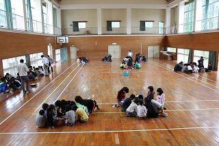 地区児童会・清掃班会