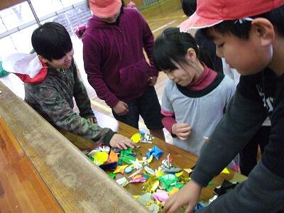 折り紙のプレゼント