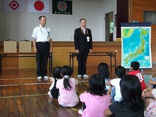 発送式のようす 発送式のようす